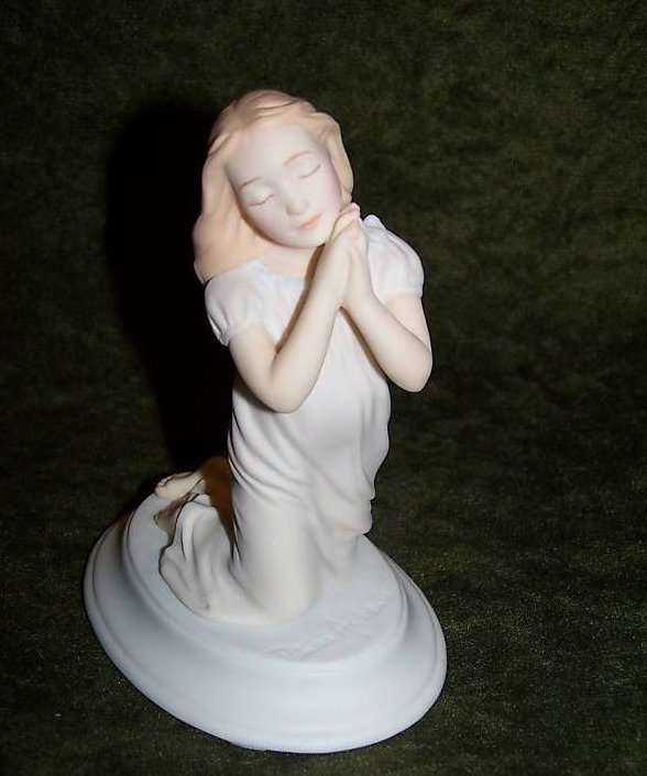 Image 0 of Hallmark Times to Cherish Praying Girl, New in Box