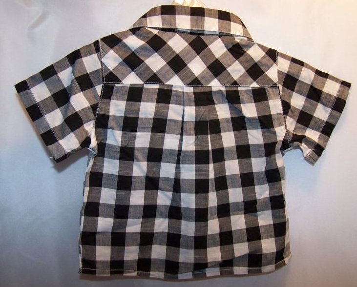 Image 4 of New Sz 0-3 Months Boys 1 pr Pants, 2 Button Shirts 