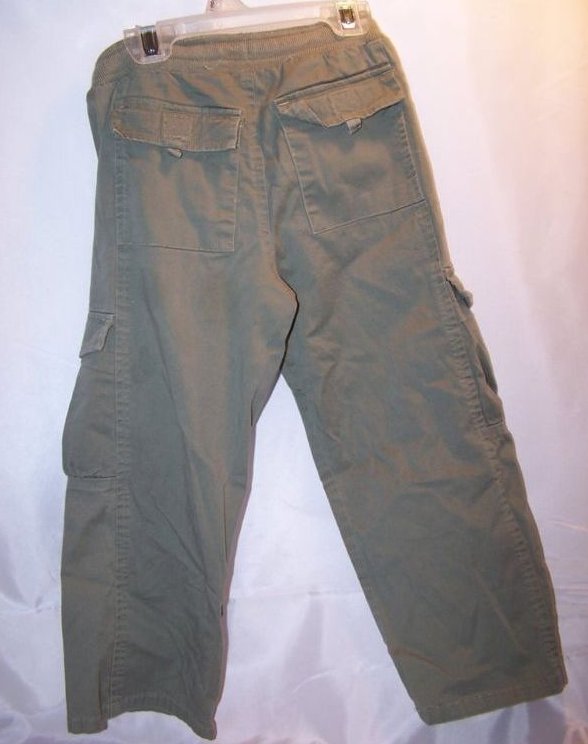 Image 4 of SZ 5 Green Cargo Pants, SZ M Bird Tank Top Shirt, Girls