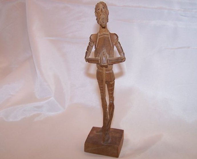 Image 0 of Don Quixote Duro, Hand Carved, Wooden Wood