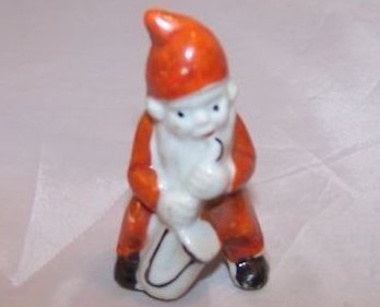 Saxophone Playing Gnome Dwarf Elf, Japan Japanese