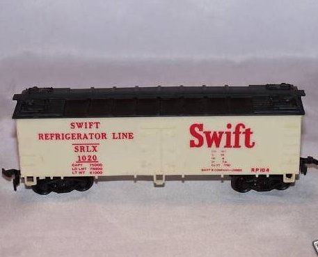 Swift Refrigerator Line SRLX 1020 Electric Train Car