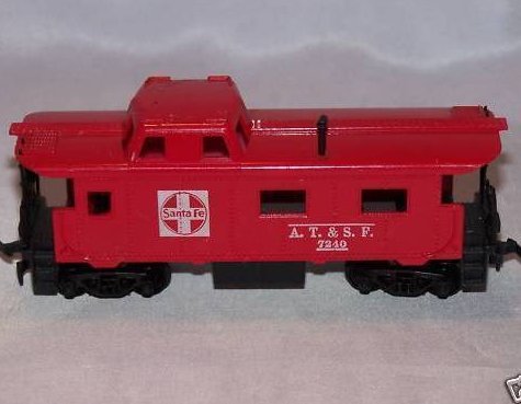 Santa Fe Red Caboose A.T. & S. F. 7240