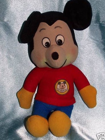 Knickerbocker Mickey Mouse Club Plush, Vintage