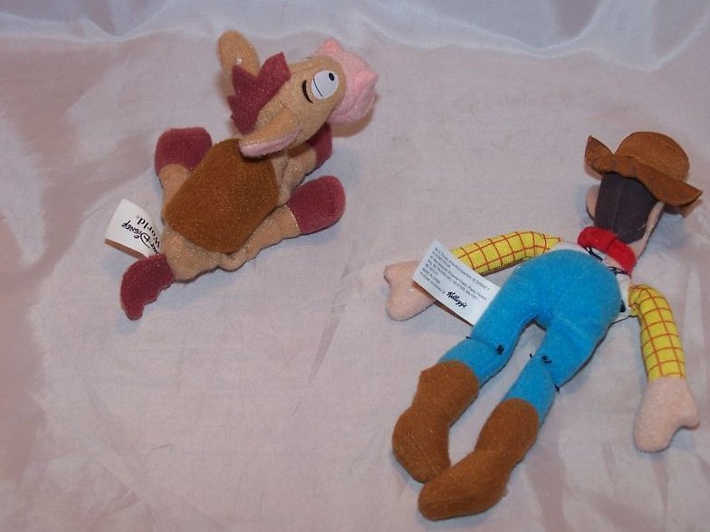Woody and Bullseye Stuffed Plush, Toy Story, Disney