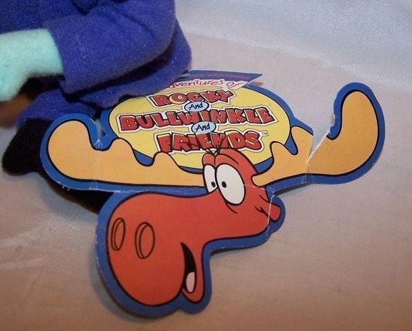 Image 2 of Villian Snidely Whiplash Stuffed Plush, Rocky Bullwinkle