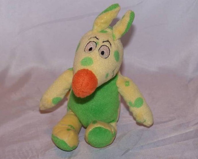 Image 0 of Woozle of Winnie the Pooh, Yellow Spotted, Stuffed Plush 