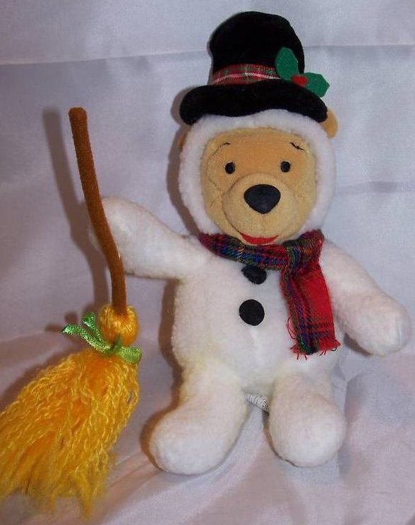 Winnie the Pooh Snowman Pooh Stuffed Plush, Disney