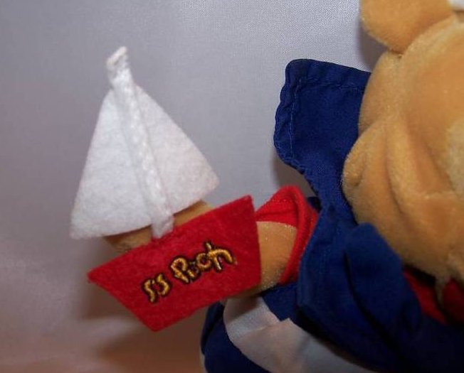 Image 2 of Winnie the Pooh Nautical Pooh, Stuffed Plush, Disney