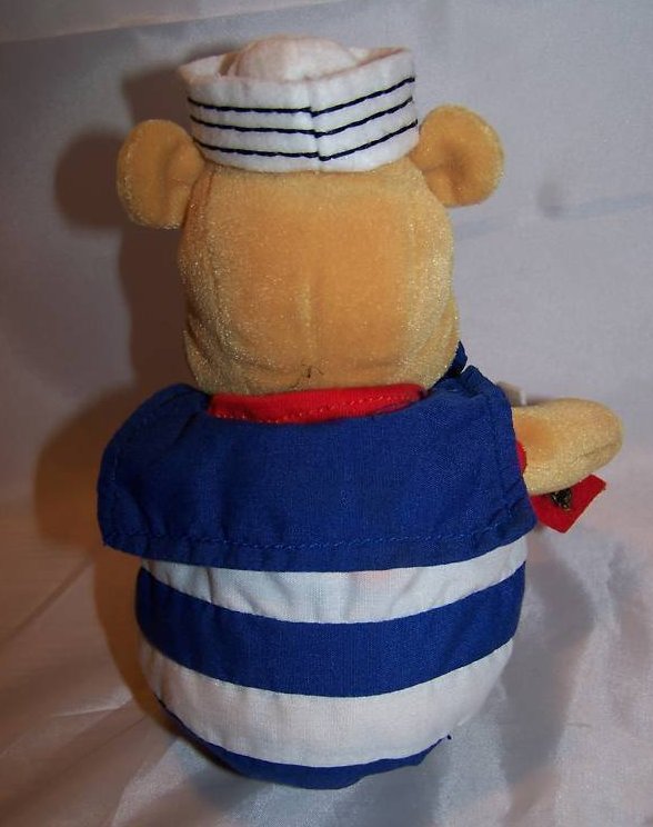 Image 3 of Winnie the Pooh Nautical Pooh, Stuffed Plush, Disney
