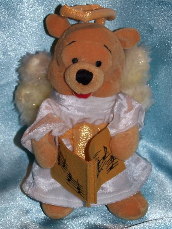 Image 0 of Winnie the Pooh, Angel Pooh Stuffed Plush, Disney