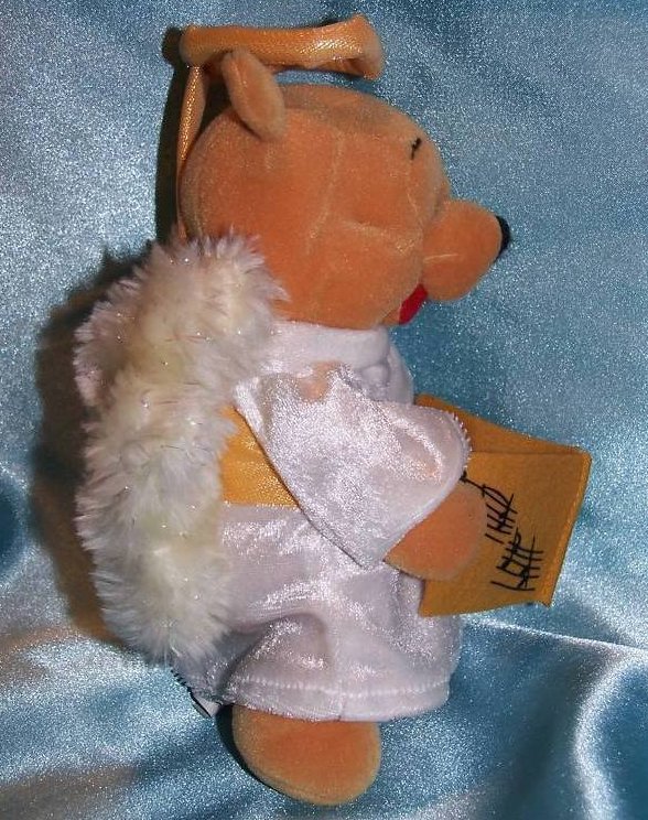 Image 2 of Winnie the Pooh, Angel Pooh Stuffed Plush, Disney