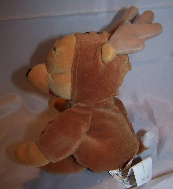 Image 3 of Winnie the Pooh, Reindeer Pooh, Stuffed Plush, Disney