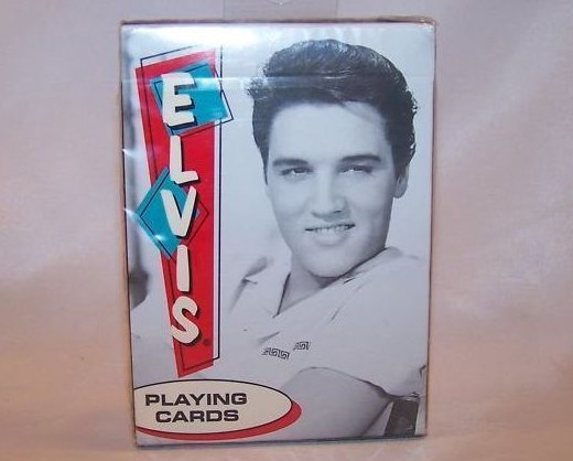 Image 0 of Elvis Playing Cards w Graceland Archive Photos