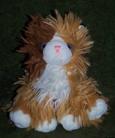 Cuddle Factory Long Haired Cat Plush, Stuffed Animal