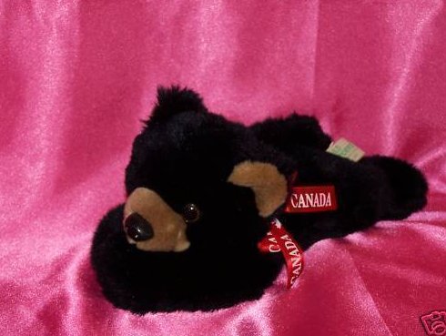 Image 0 of Canada Black Bear, Very Soft Plush Stuffed Animal