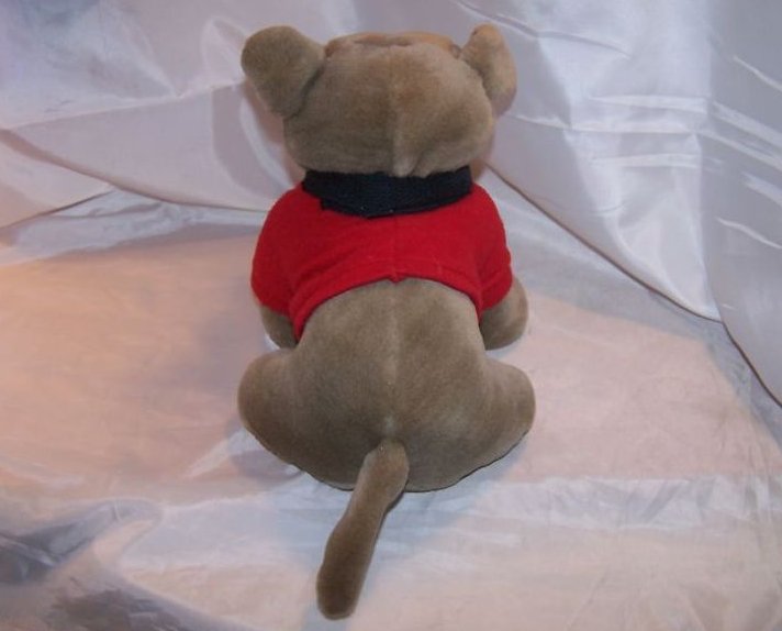 Image 2 of Dorm Pet Bulldog Soft Plush Stuffed Animal, Aeropostale