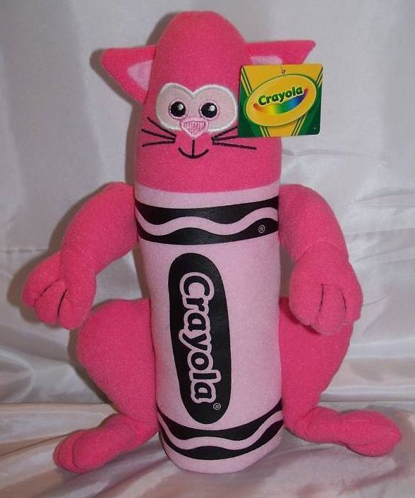 Crayola Cat Plush Stuffed Animal, New With Tags