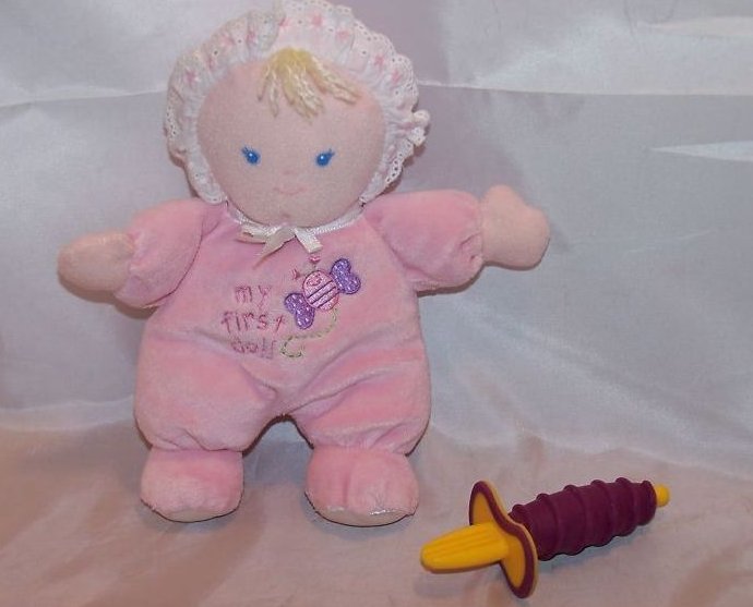 Image 0 of Small Wonders Plush Stuffed Doll, First Self-Feeding Spoon