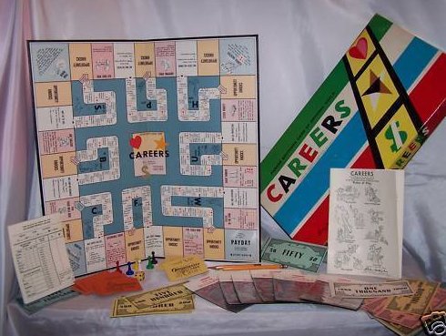 Image 0 of 1958 Parker Brothers Careers Game, Has Orig Price Tag 