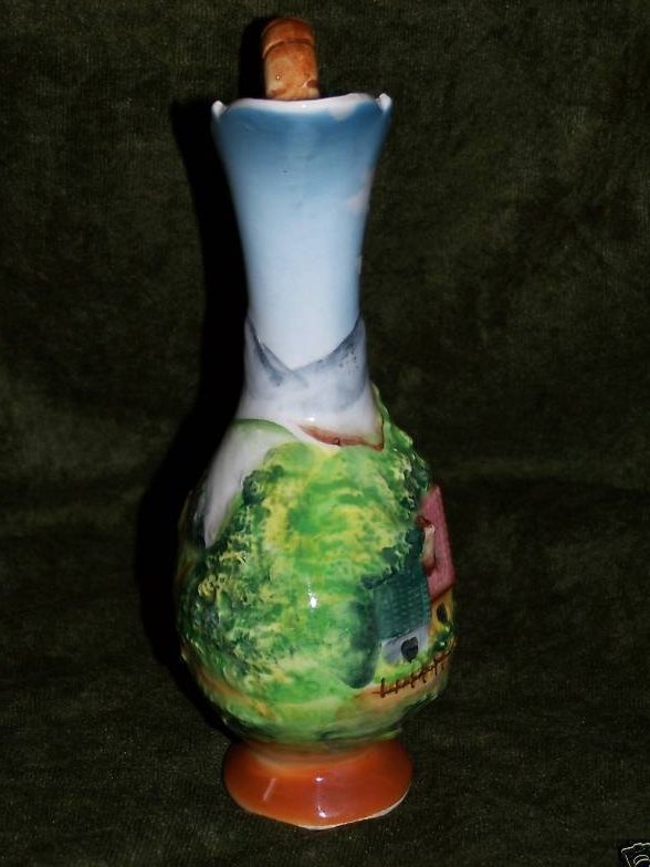 Image 1 of Artmark Sculpted Pitcher, Country Scenes, Artmark Originals