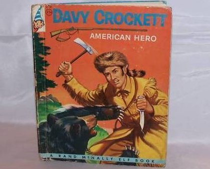 Image 0 of Davy Crockett American Hero, Elf Book, First Edition