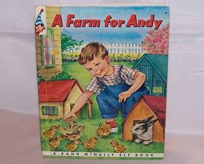 A Farm for Andy, Rand McNally Elf Book, Hardcover