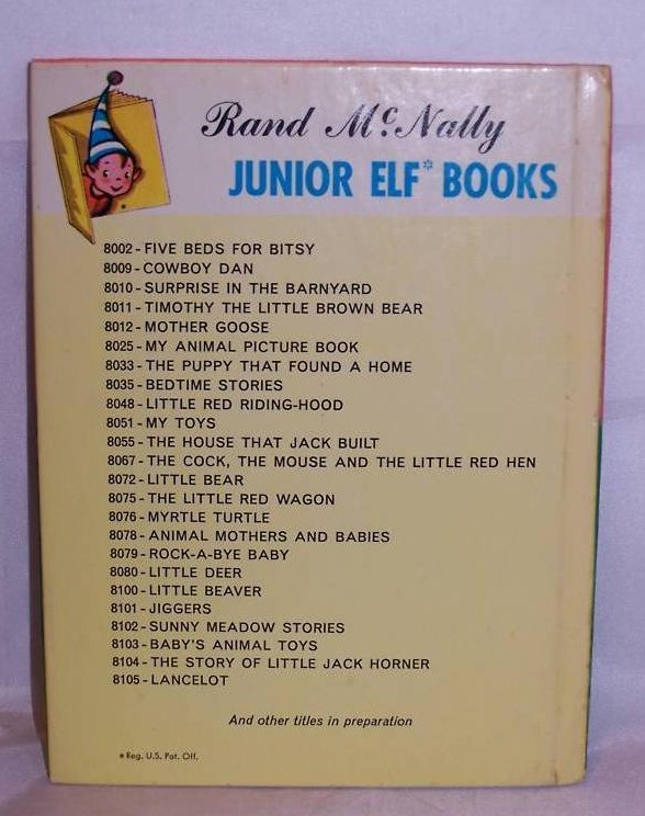 MYRTLE TURTLE, A Rand McNally Junior Elf Book #8076