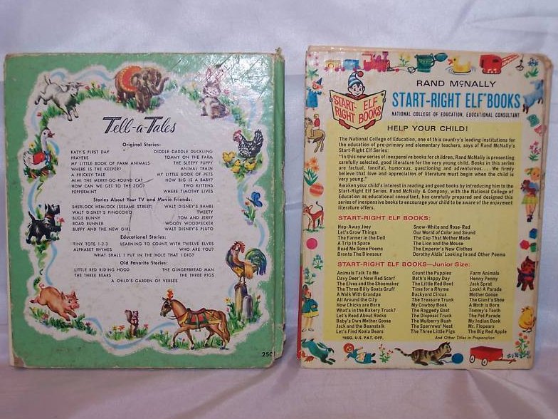 Image 1 of Three Little Pigs, First Ed, Rand McNally Elf and Whitman Book