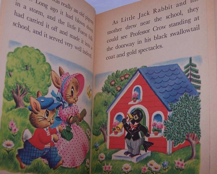Image 4 of Sunny Meadow Stories, Rand McNally Elf Book 1st Edition
