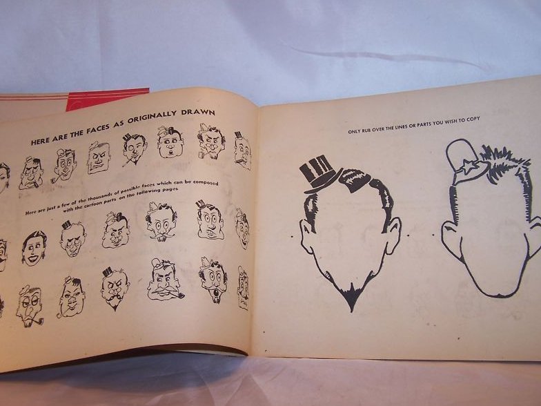 Image 4 of Kopeefun Magic Copy Book Copies Cartoons, Pictures 1940