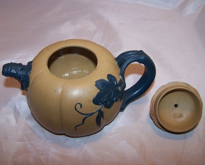 Image 4 of Pumpkin Teapot Tea Pot China