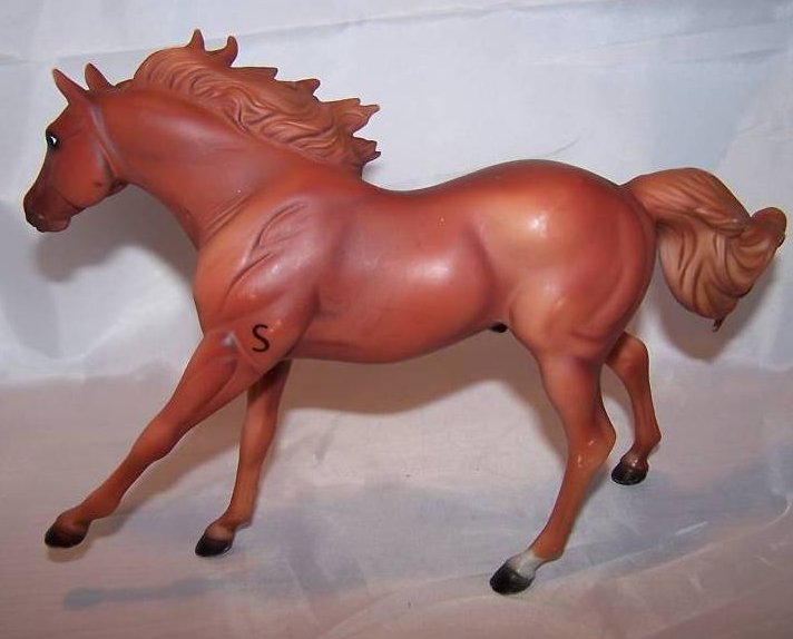 Image 3 of Breyer Reeves Brown w White Blaze Horse Figurine