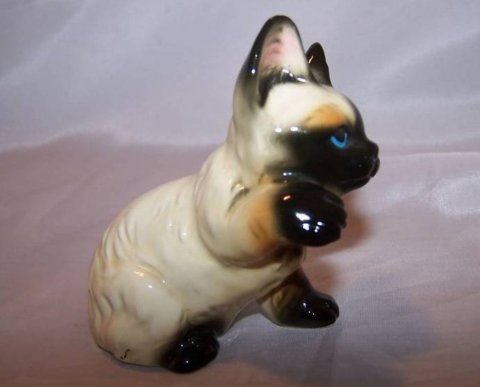 Image 1 of Give Me Five, Siamese Kitten Cat, Enesco Figurine 