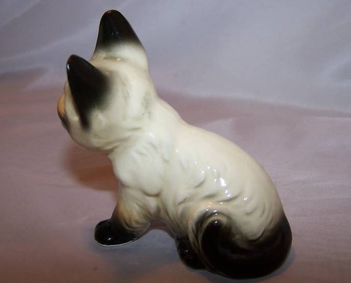 Image 3 of Give Me Five, Siamese Kitten Cat, Enesco Figurine 