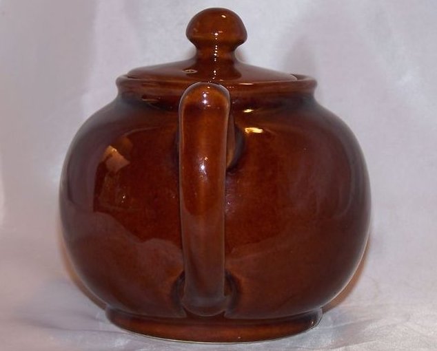 Image 3 of Medium Brown Teapot, Tea Pot, England, Almost 3 Cup Capacity