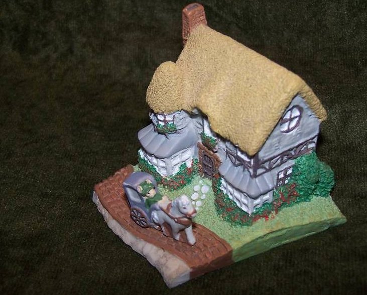 Image 1 of Easter Bunny Trail Cottage w Horse Carriage Bunny, Avon