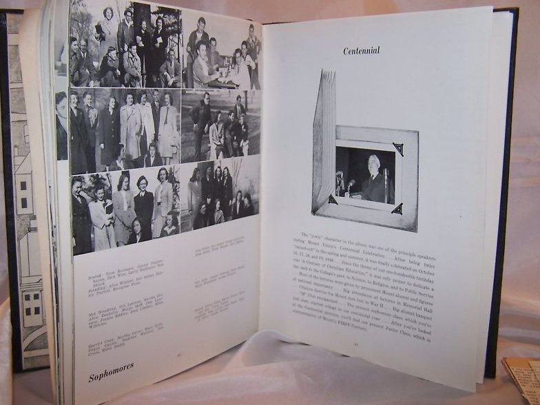 Image 3 of 1947 Mount Union College Yearbook, Alliance OH, Bonuses