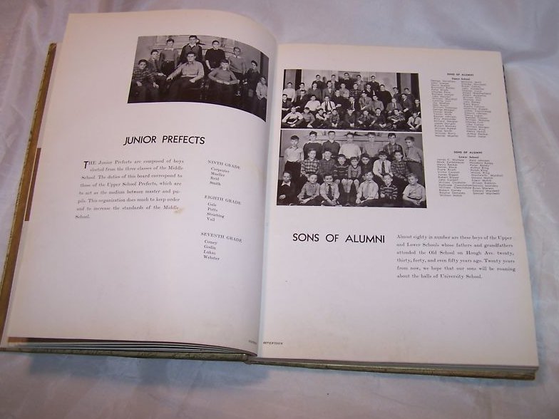 Image 5 of 50th Anniv 1940 University School, Shaker Hts Yearbook 