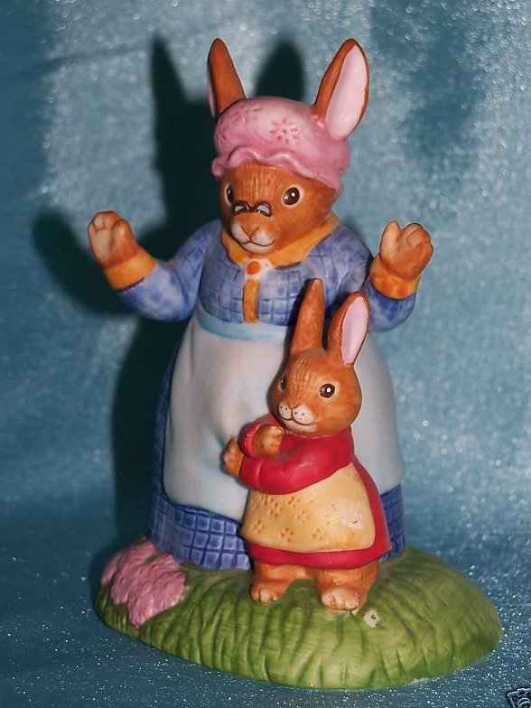 Image 3 of Beatrix Potter Tale of Benjamin Bunny Figurine by Sigma