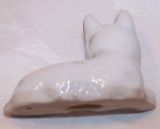 Image 4 of Dog, Puppy Gray and White Boxer Figurine, Vintage, Japan