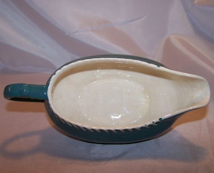 Image 3 of Harker Ware Harkerware Pottery Gravy Boat Pate sur Pate