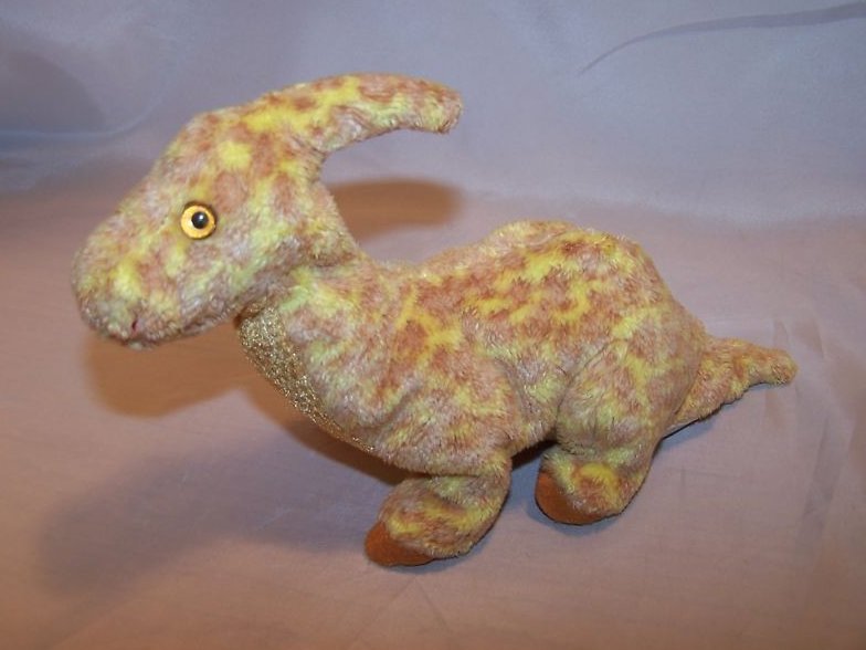 Image 0 of Tooter Spotted Dinosaur Ty Beanie Baby Plush Stuffed