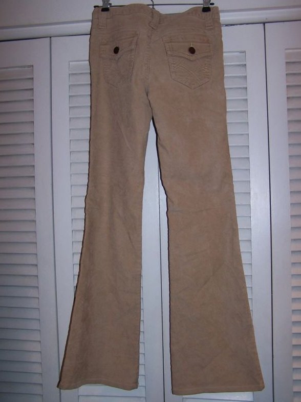 Image 2 of Juniors Sz 0 Aeropostale Brown Corduroy Pants