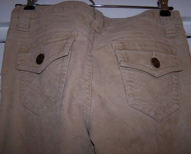 Image 3 of Juniors Sz 0 Aeropostale Brown Corduroy Pants