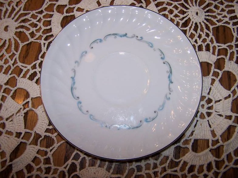 Celebrity Fine China Evening Tide Saucer, Chipped, Japan