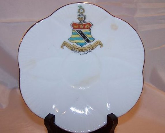 The Foley China Saucer w Bridlington Shield, England