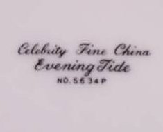 Image 3 of Celebrity Fine China Evening Tide Dinner Plate, Japan