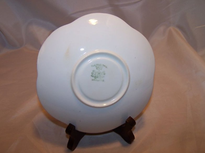 Image 2 of The Foley China Saucer Dish w/ Salford Shield, England