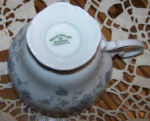 Image 3 of  Johann Haviland Bavaria Germany Saucer Teacup Tea Cup